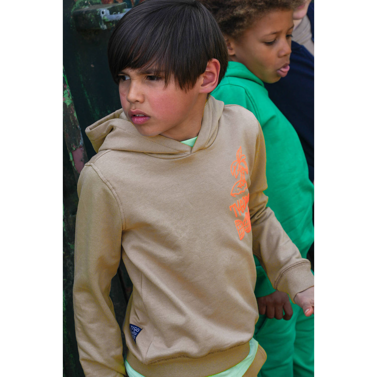 TYGO & vito hoodie zand