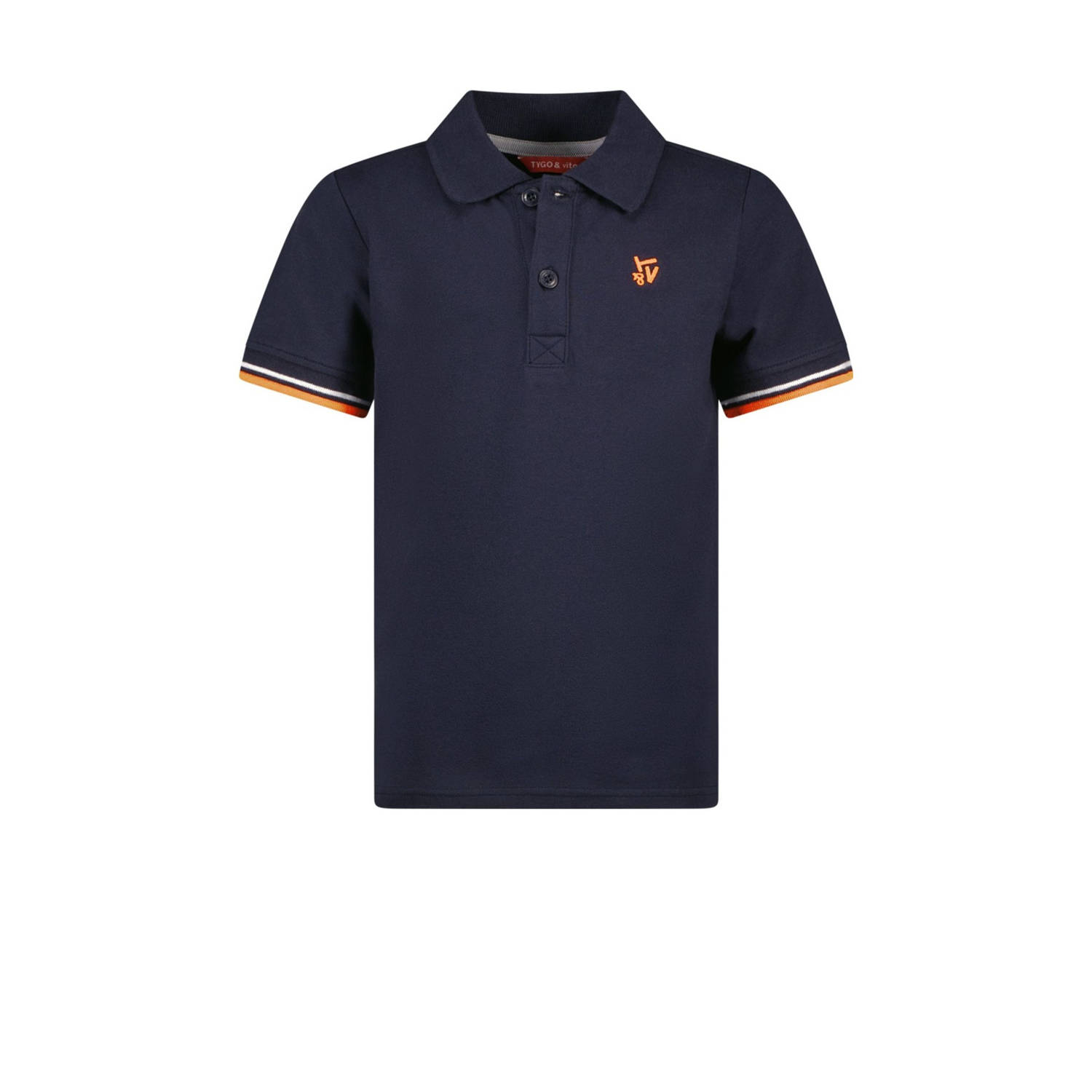 TYGO & vito polo donkerblauw