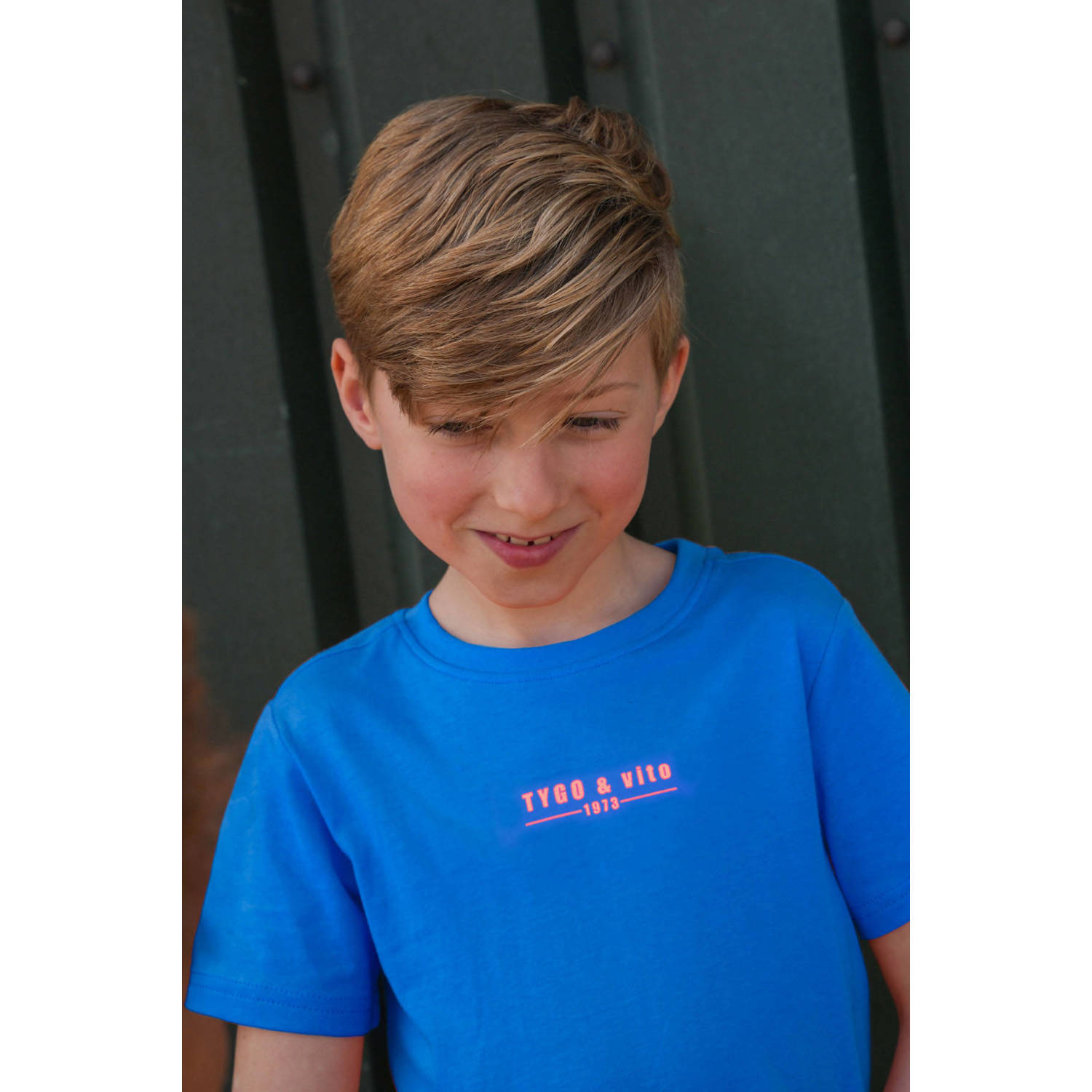 TYGO & vito T-shirt blauw