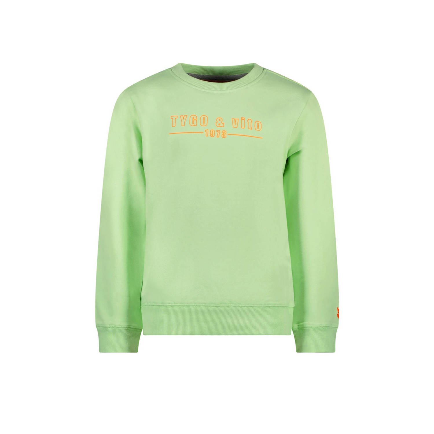TYGO & vito sweater mintgroen