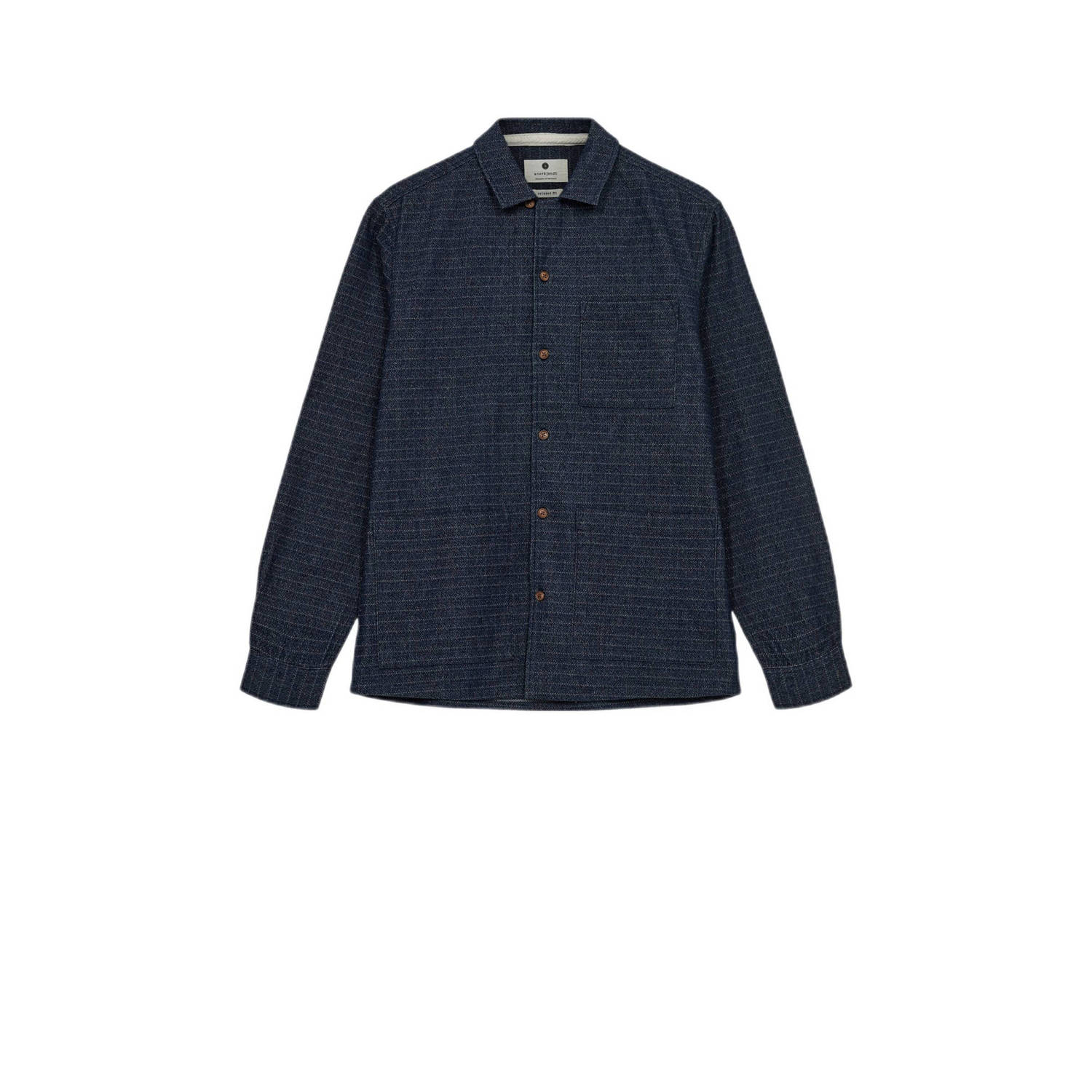 Anerkjendt casual overhemd medium blue denim