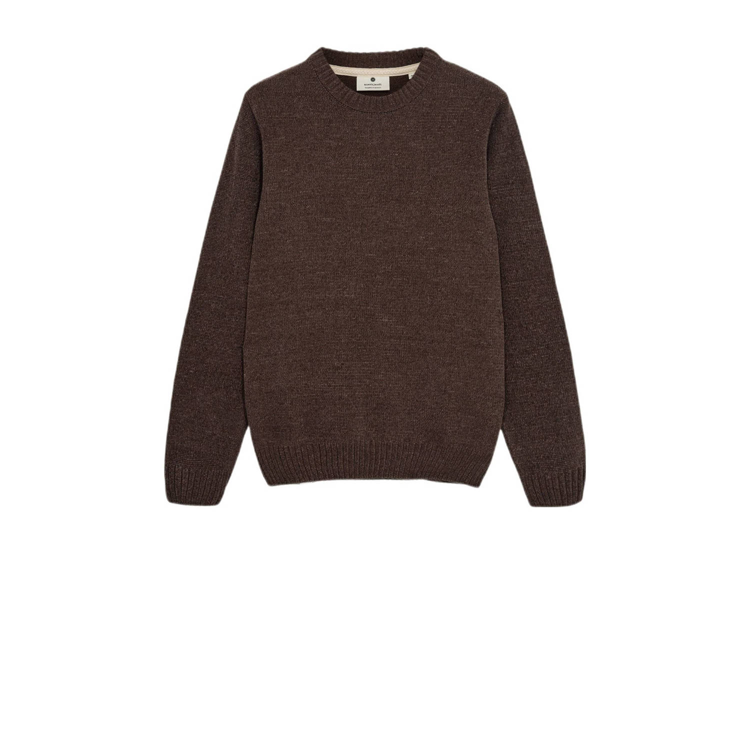 ANERKJENDT Heren Truien & Vesten Aksune Chenille Knit Bruin