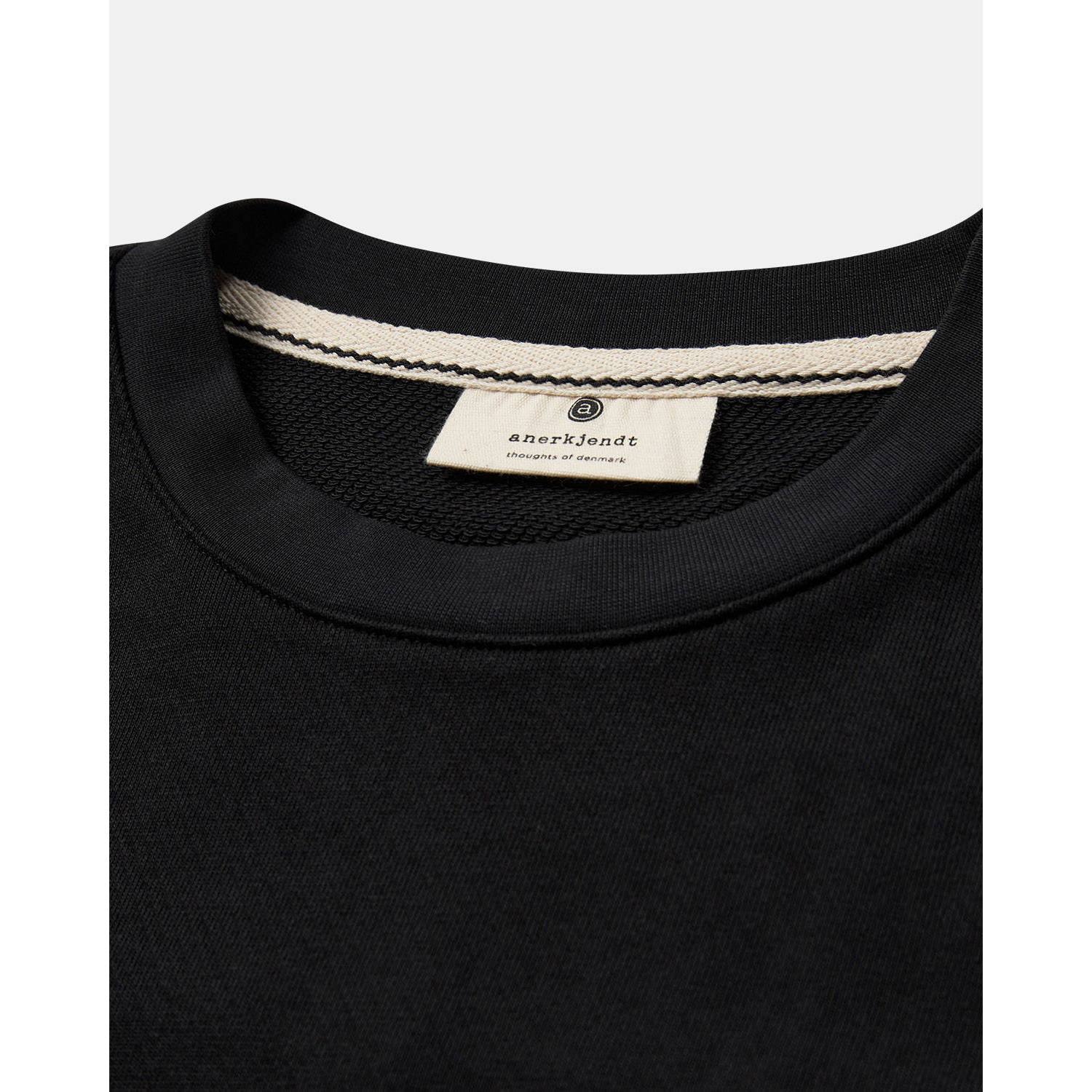 Anerkjendt sweater zwart
