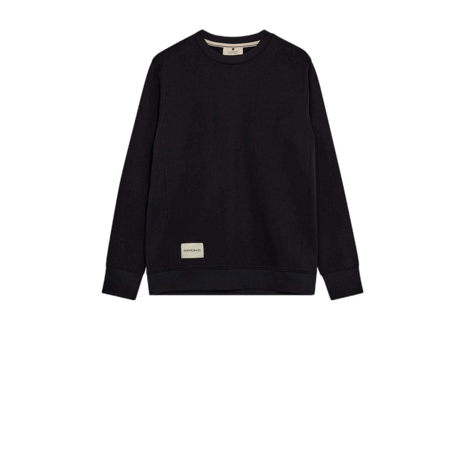 Anerkjendt sweater zwart
