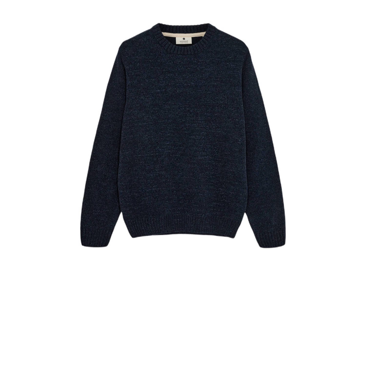 ANERKJENDT Heren Truien & Vesten Aksune Chenille Knit Donkerblauw