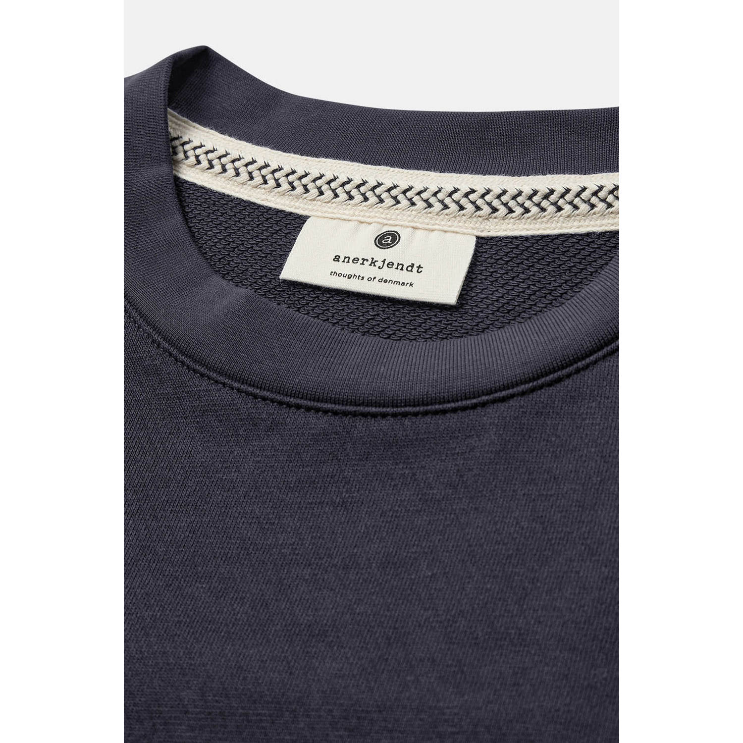 Anerkjendt sweater donkerblauw