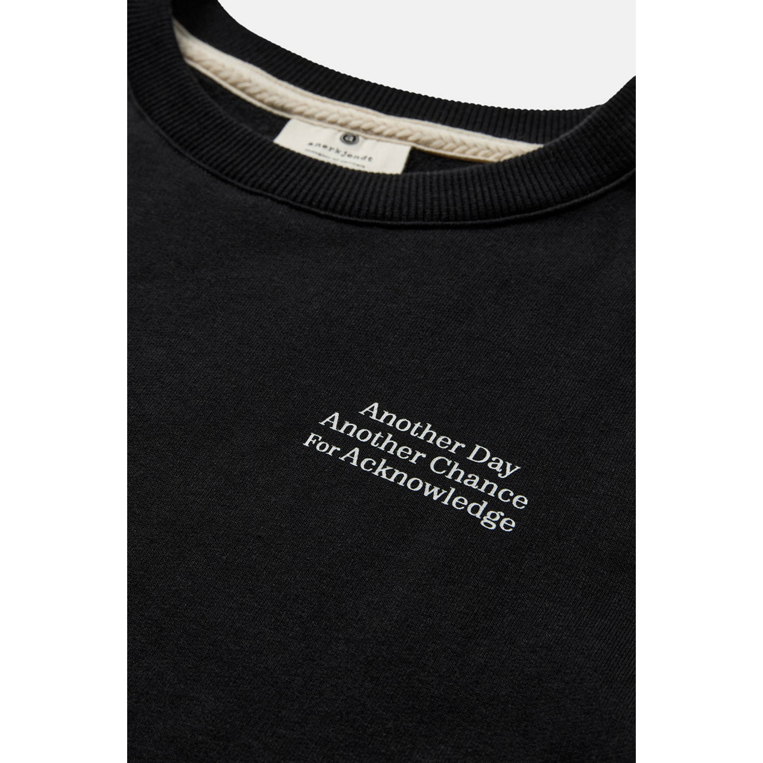 Anerkjendt sweater zwart