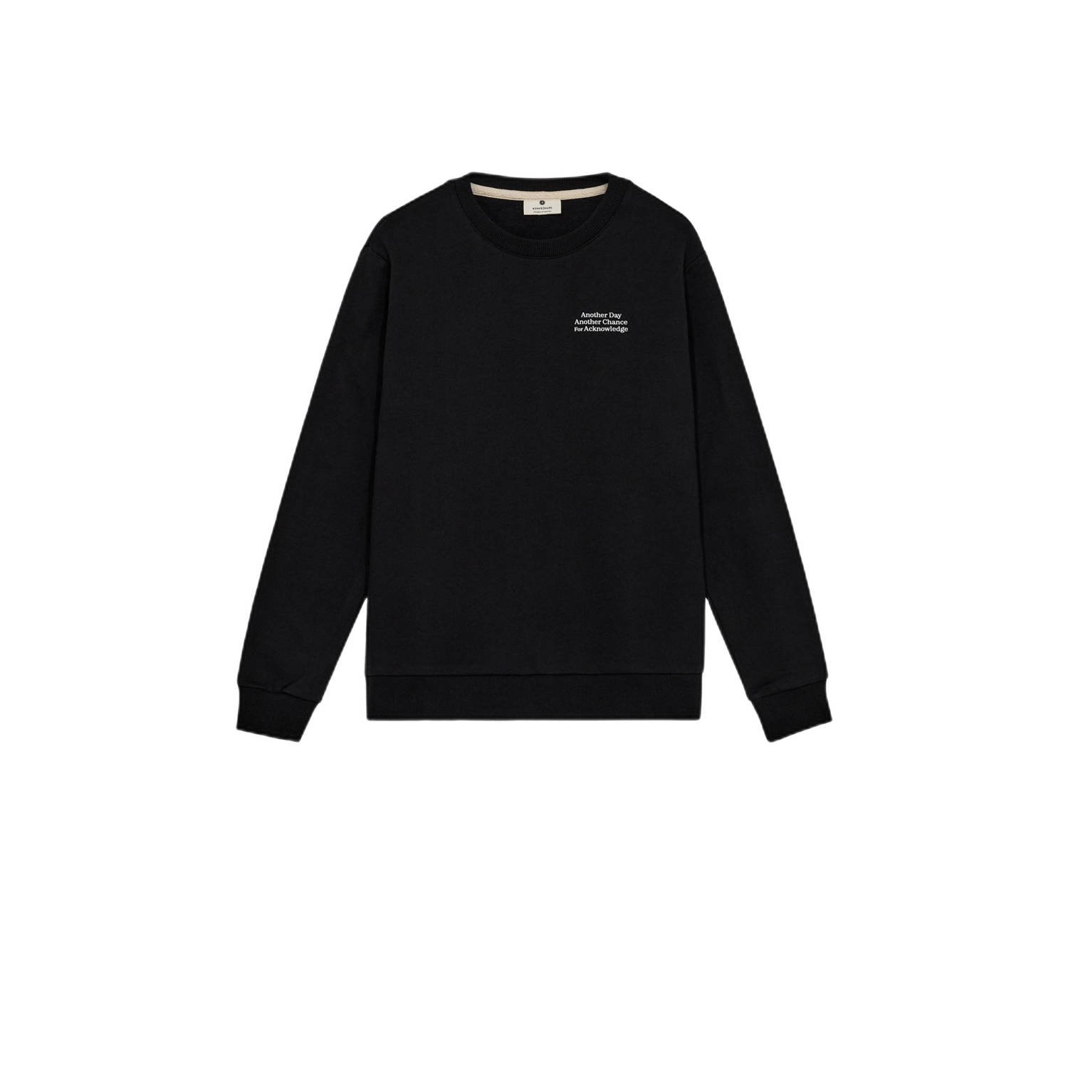 Anerkjendt sweater zwart
