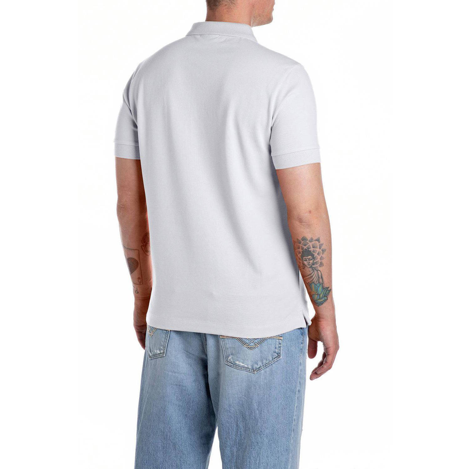 REPLAY regular polo wit