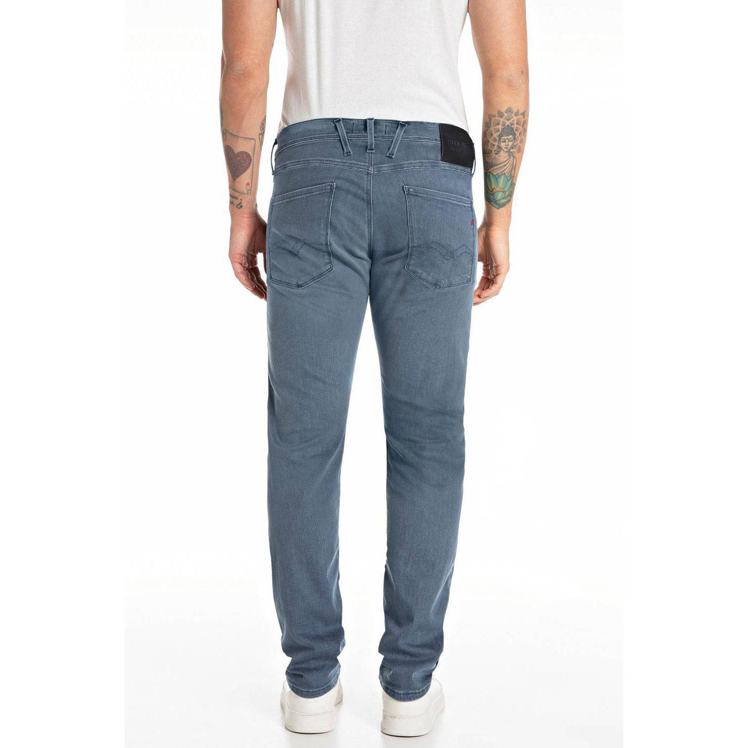REPLAY ANBASS slim fit jeans medium grey
