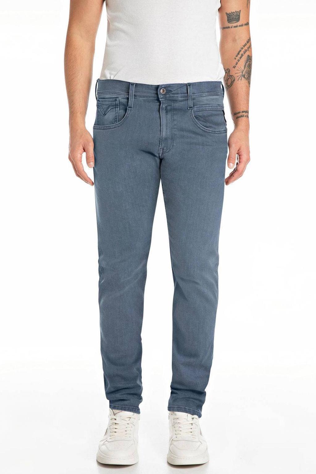 REPLAY slim fit jeans ANBASS Hyperflex medium grey