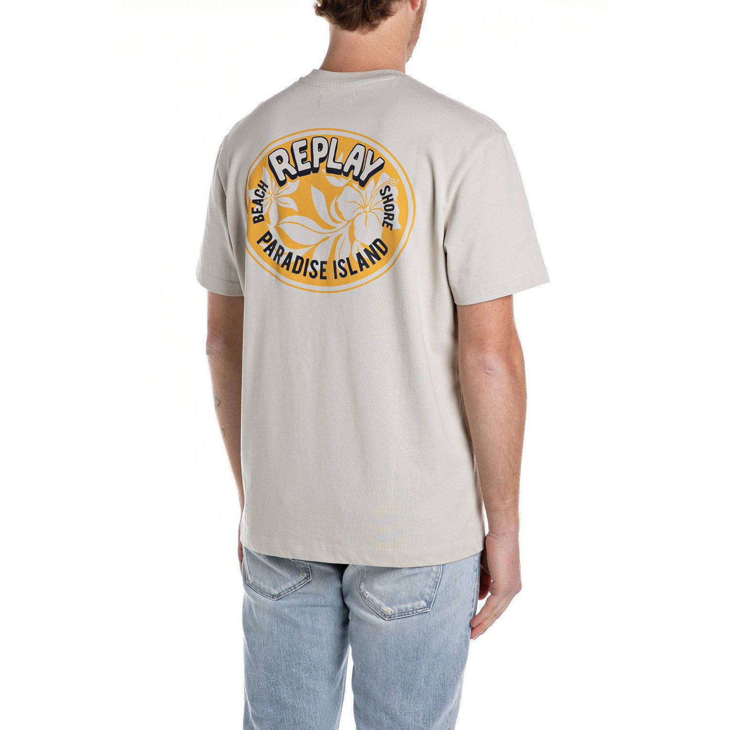 REPLAY T-shirt ecru
