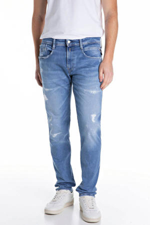 ANBASS slim fit jeans medium blue