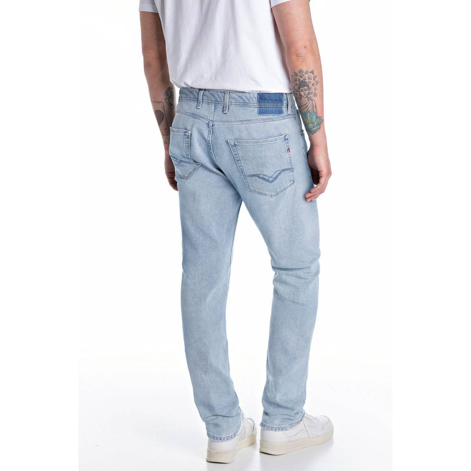 REPLAY GROVER straight jeans superlight blue