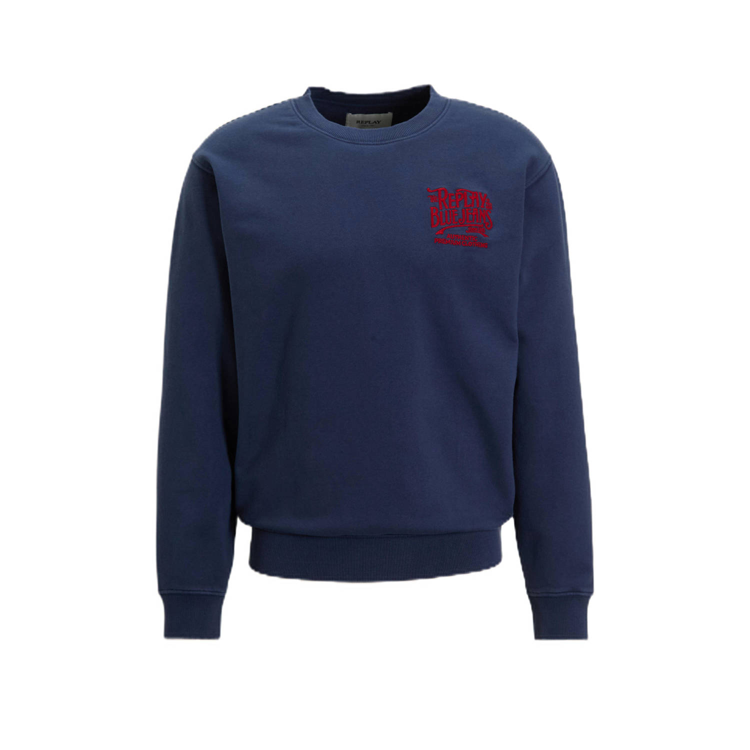 REPLAY sweater donkerblauw