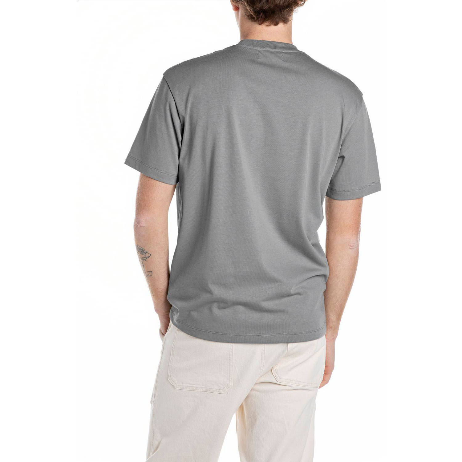 REPLAY T-shirt grijs