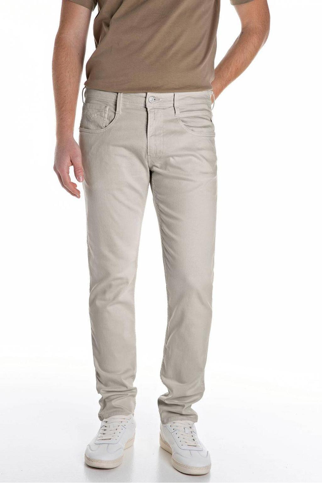 REPLAY ANBASS slim fit jeans oatmeal beige