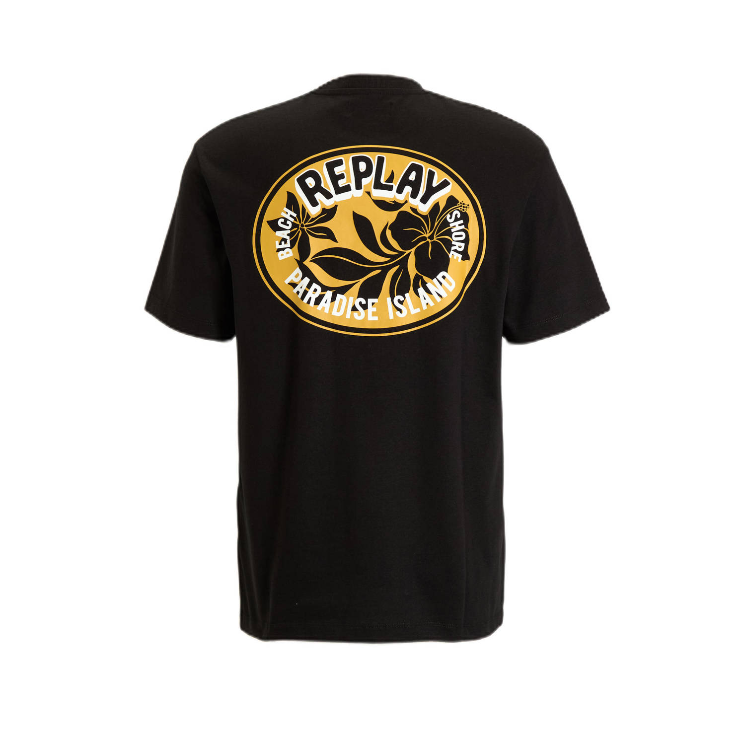 REPLAY T-shirt zwart