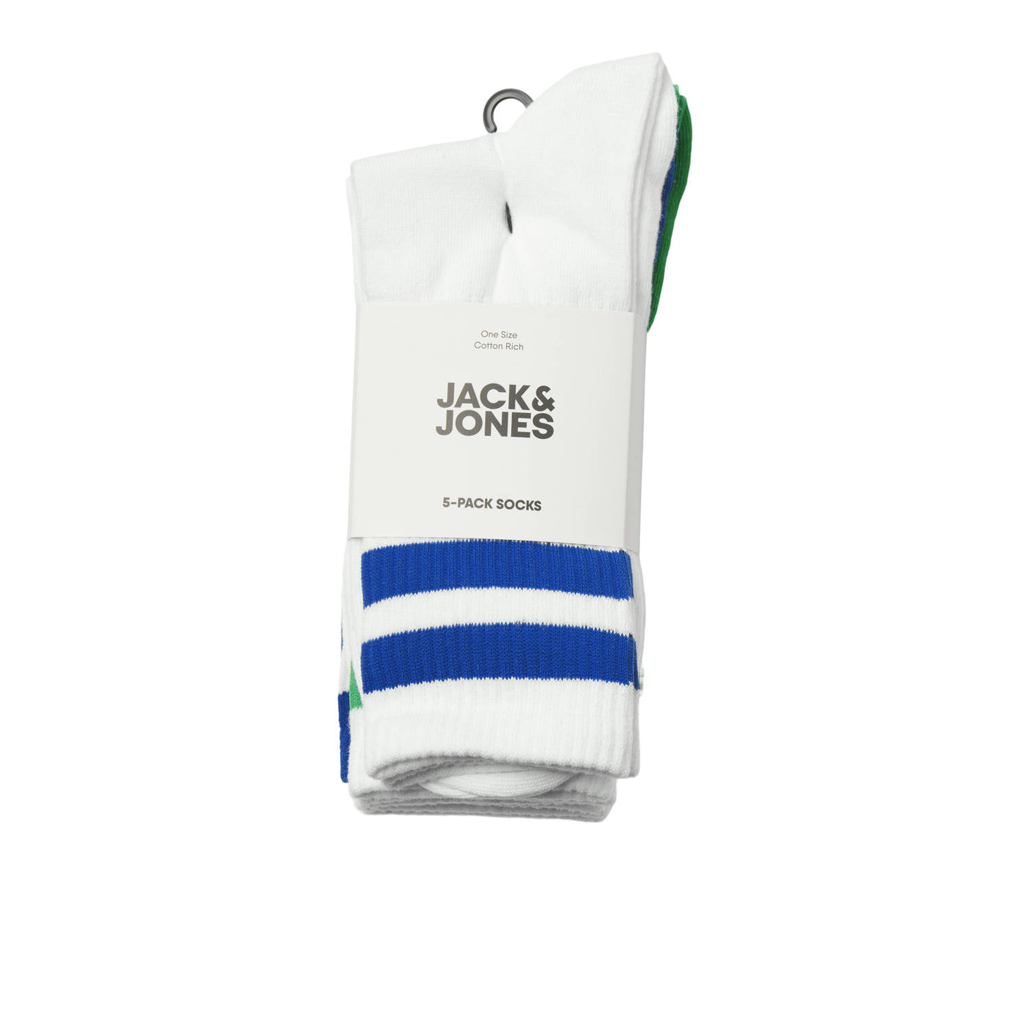 JACK & JONES sokken JACDEHLI set van 5 multi