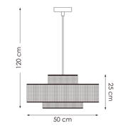 thumbnail: NOUS Living hanglamp Daniel (Ø50 cm)