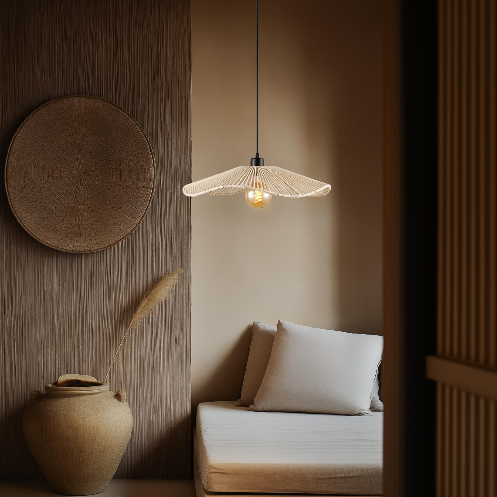 NOUS Living hanglamp Ivana (Ø50 cm) | wehkamp