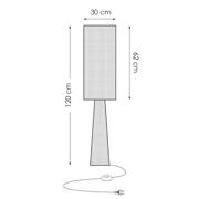 thumbnail: NOUS Living vloerlamp Daniel (Ø30x120 cm)