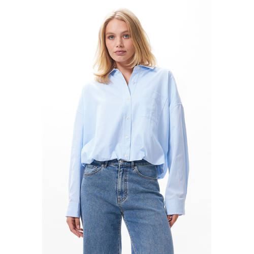 Catwalk Junkie blouse lichtblauw afbeelding