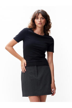 T-shirt zwart
