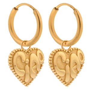 gold plated oorbellen Ciao Bella Hoops