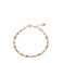 Label Kiki gold plated armband Pastello