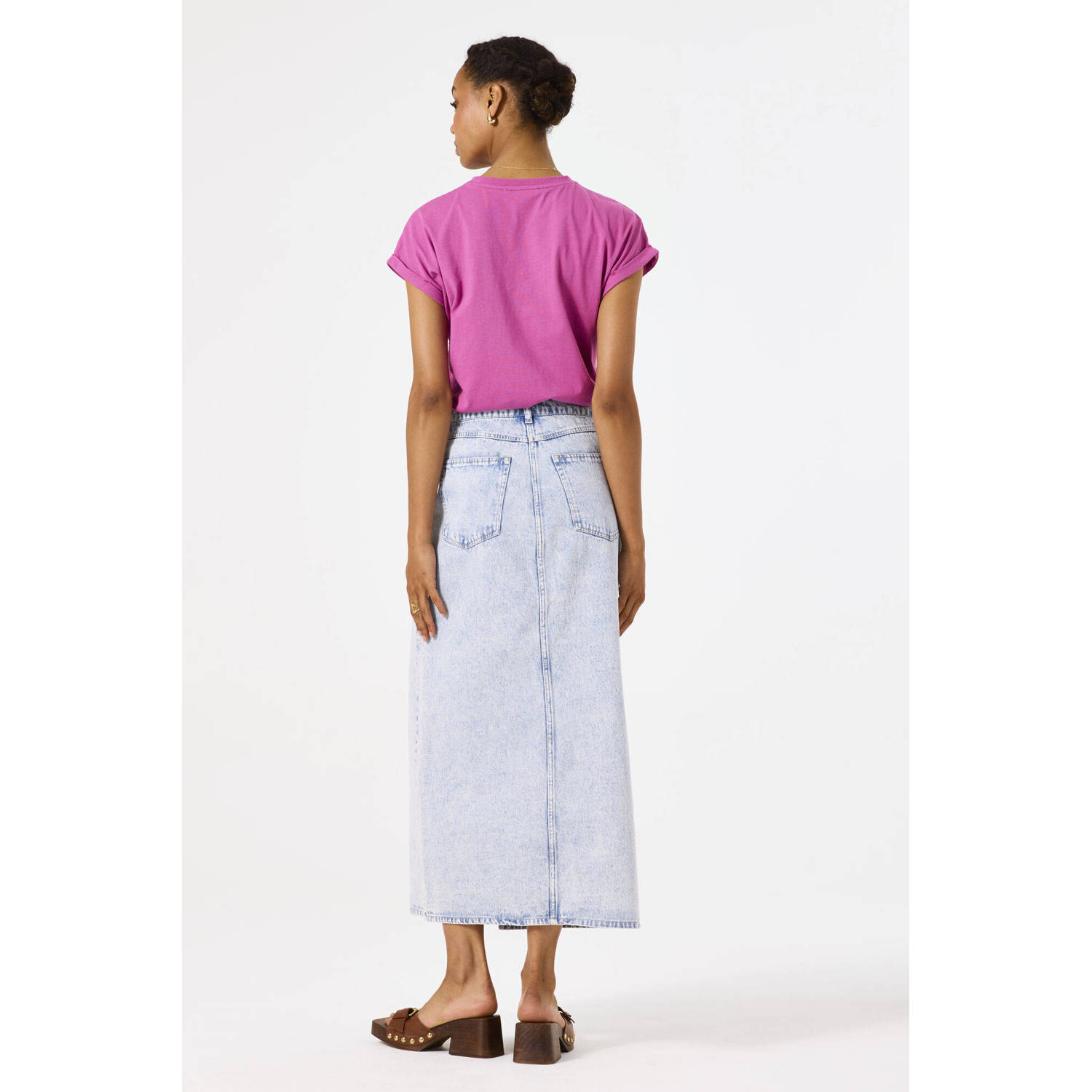 Garcia T-shirt roze