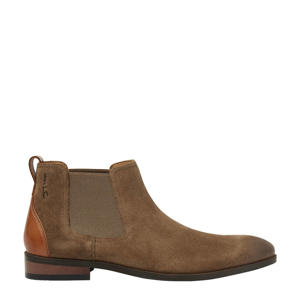 Vienna suède chelsea boots taupe