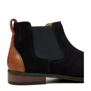 thumbnail: Van Lier Vienna suède chelsea boots donkerblauw