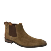 thumbnail: Van Lier Vienna suède chelsea boots grijsgroen