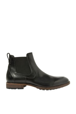 Henry leren chelsea boots zwart