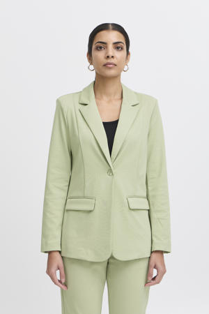 regular blazer lichtgroen