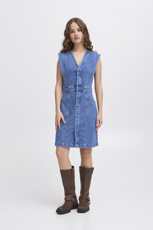 spijkerjurk medium blue denim