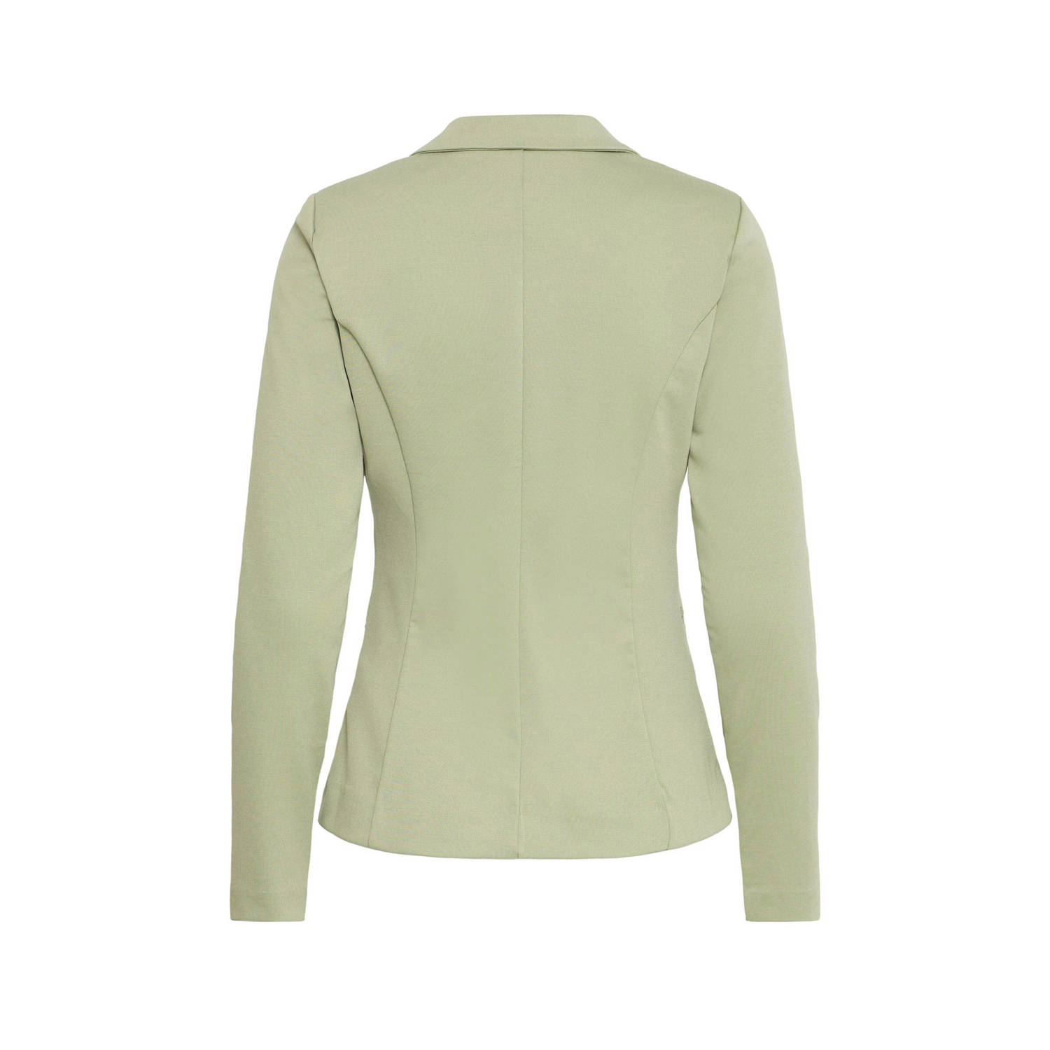 ICHI getailleerde blazer lichtkaki