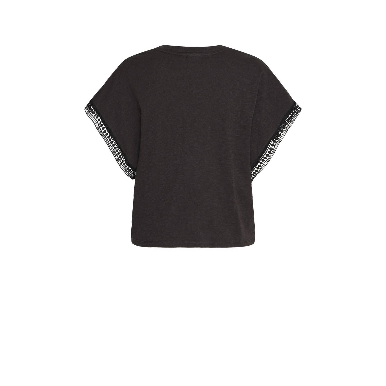 ICHI T-shirt zwart