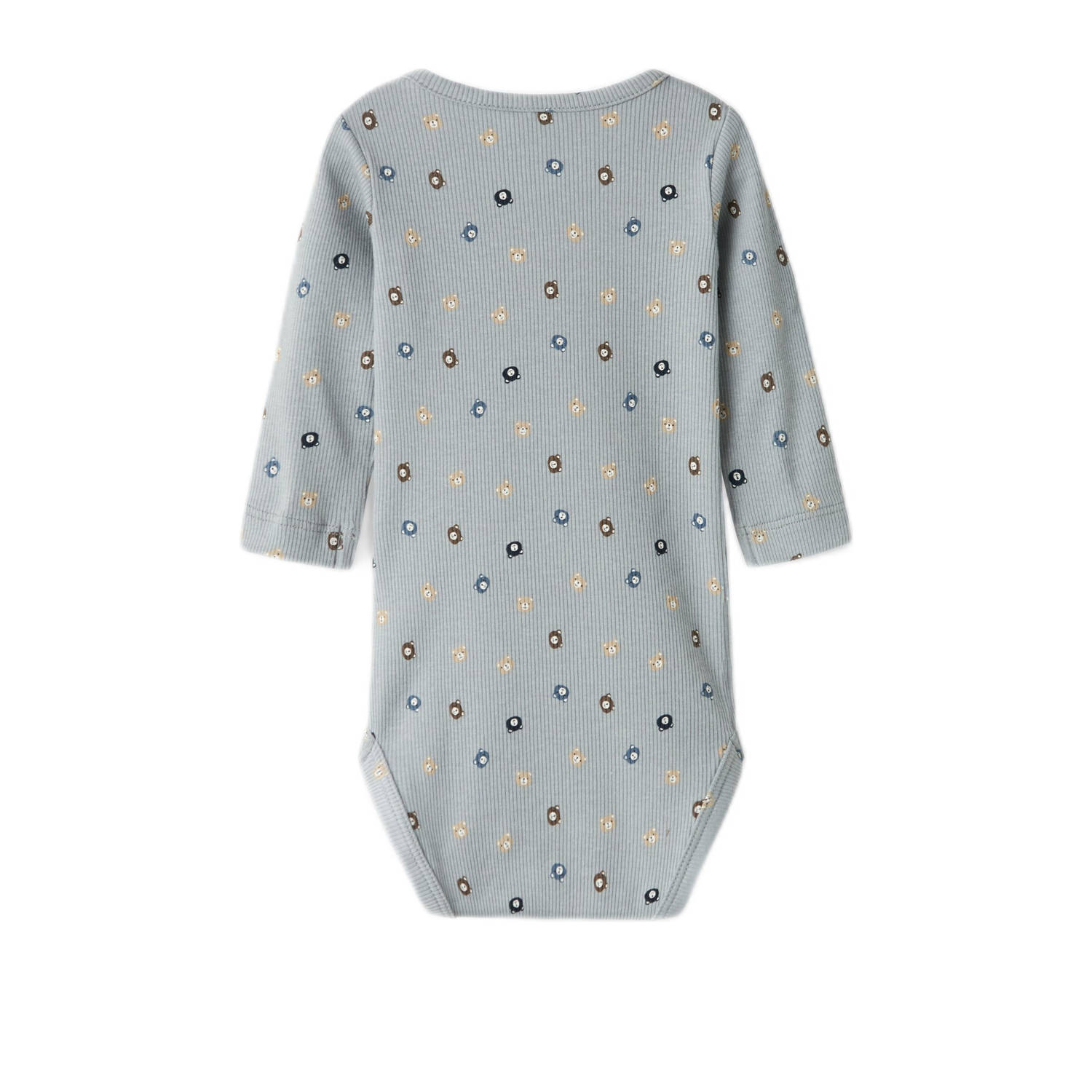 NAME IT BABY romper NBMTUMAS grijsblauw