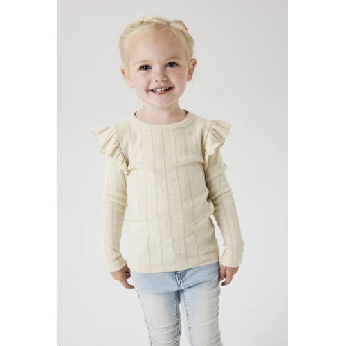 NAME IT MINI longsleeve ecru afbeelding