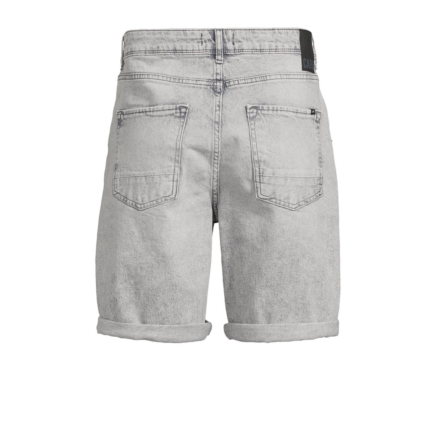 Cars denim regular short lichtgrijs