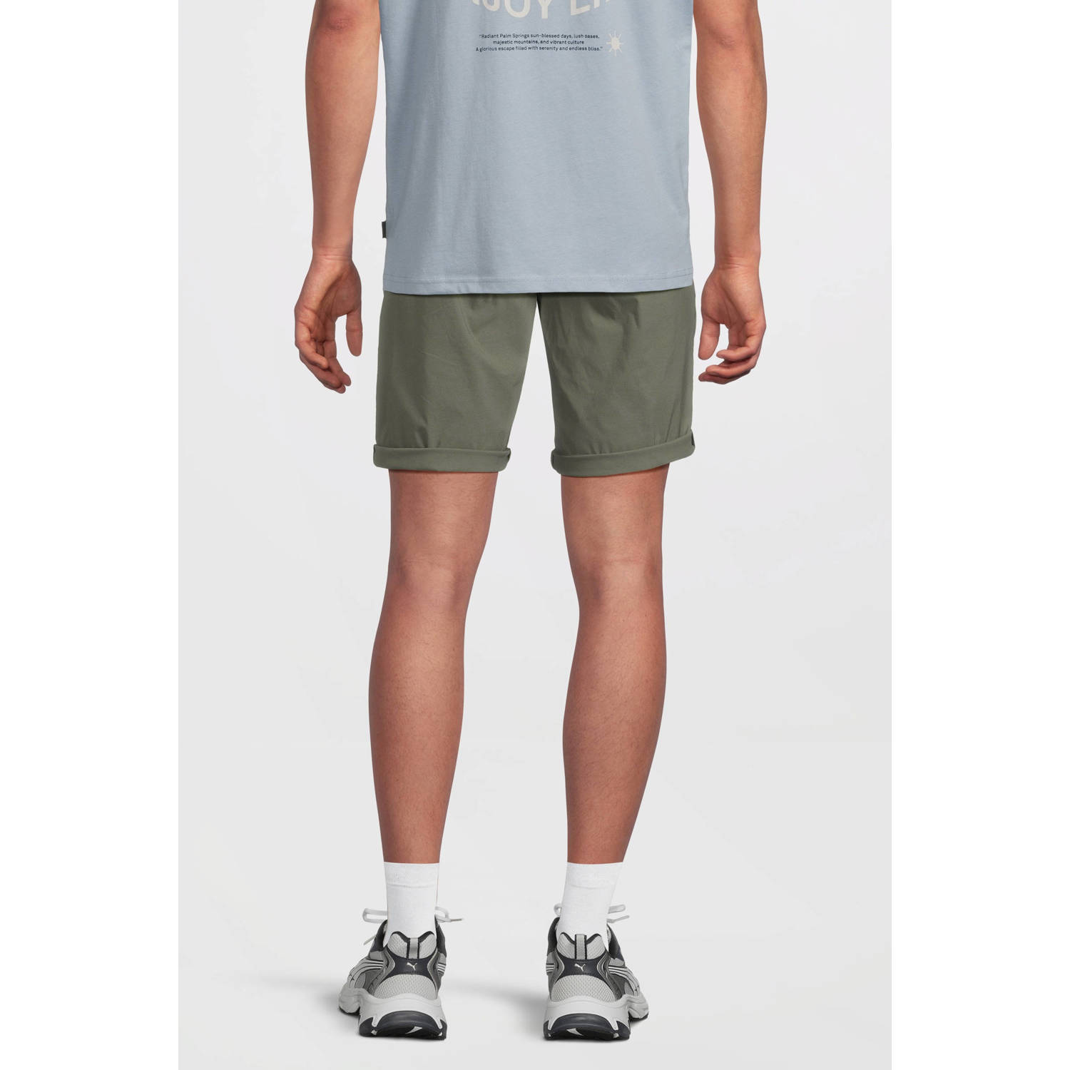 Cars regular chino short groen