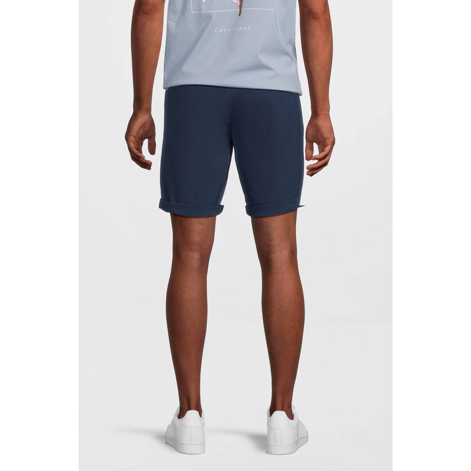 Cars regular chino short donkerblauw