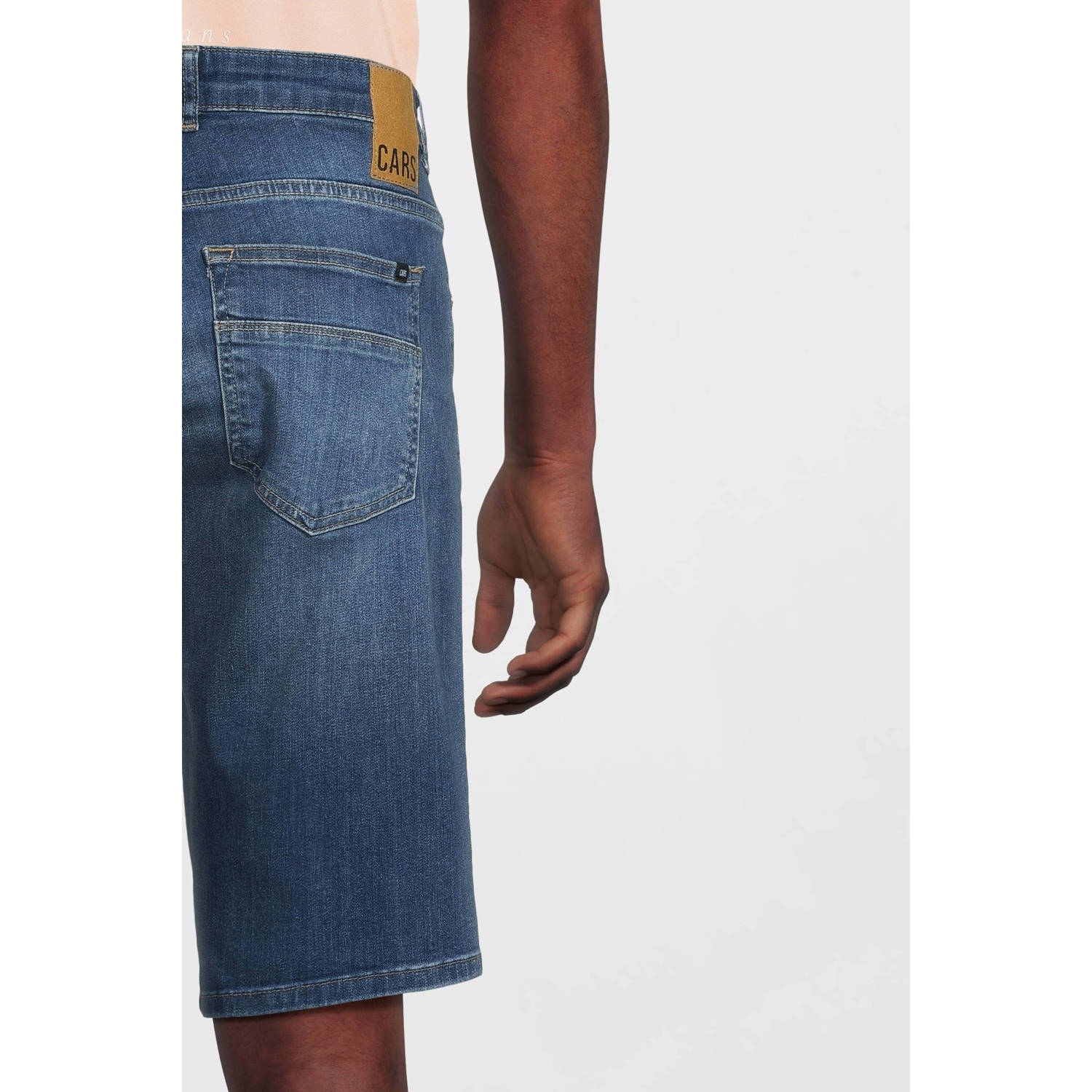 Cars denim regular short blauw