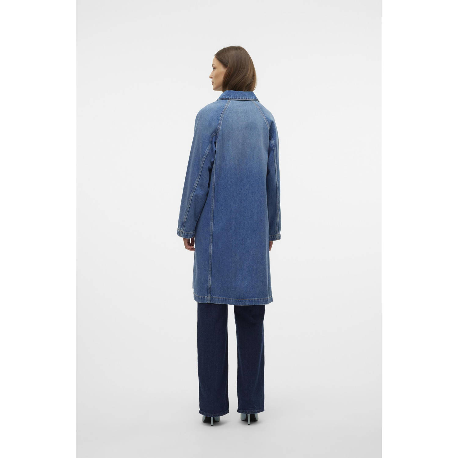 AWARE spijkerjas medium blue denim