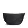 Manfield leren crossbody tas zwart