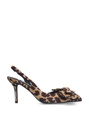 slingback pumps beige/bruin