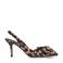 Sacha slingback pumps beige/bruin