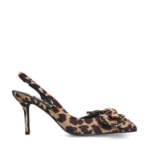 slingback pumps beige/bruin